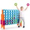 Costway Jumbo 4-to-Score 4 in A Row Game Set Indoor Outdoor Kids Adults Family Fun